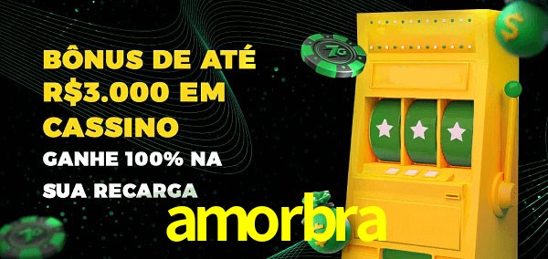 amorbra melhor bônus de depósito